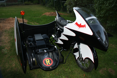 Get your picture taken on the BatCycle!