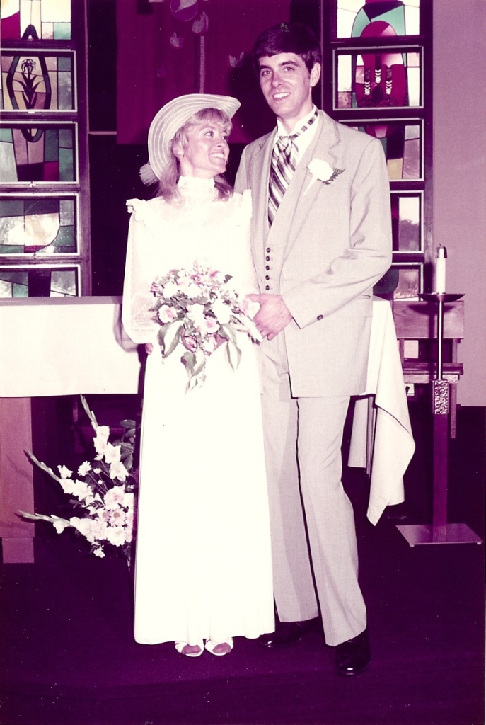scan wedding Rick and Donna 29 years ago