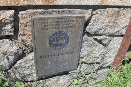 August 16, 2013 Stephen B Ross Memorial Walway