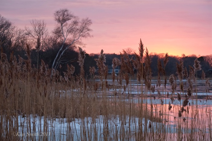 Niles Pond sunset