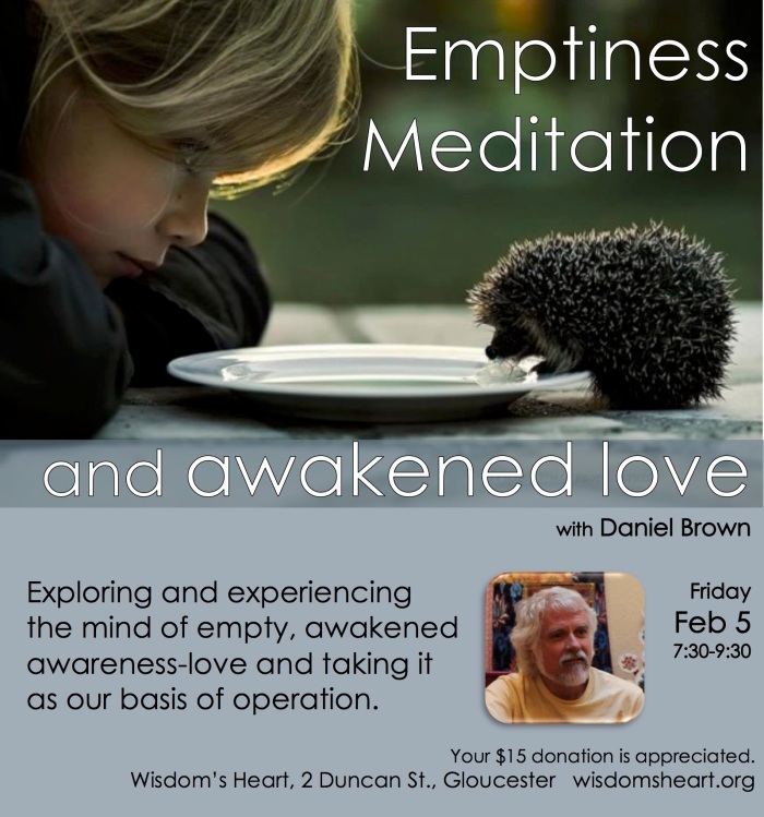 Emptiness Meditation 5 Feb 2016