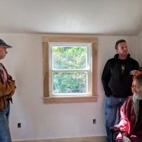 Window now where the stove and chimney were_removed asbestos_Virginia Lee Burton Writing Cottage opens_Lanesville Community Center_Gloucester MA_20181021_© c ryan